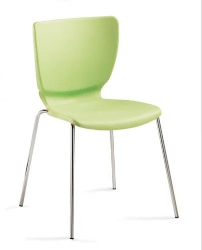 Plastic & Stainless Steel Green Garden Chair, Brand Name : Ashpri