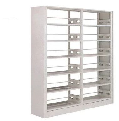 Metal White Bookshelf for School
