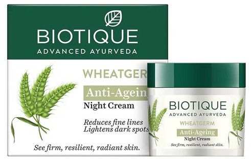 Wheatgerm Anti-Ageing Night Cream, Key Ingredients : Sunflower