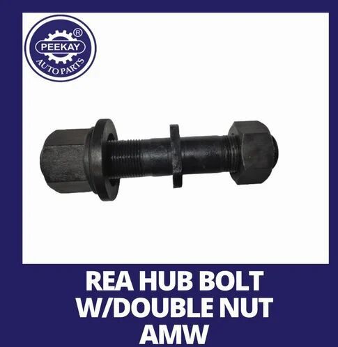 Amw Rear Hub Bolt W/double Nut