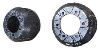 Cast Iron Brake Drum Tata 909 Ex Rear, Color : Black