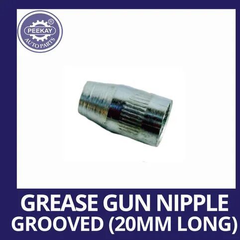 Grease Gun Nipple Grooved 20MM Long