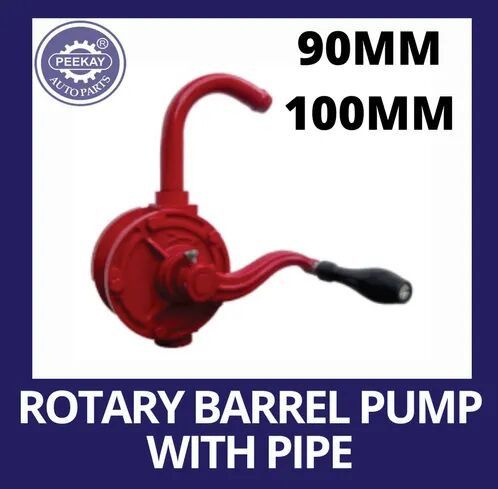 Rotary Barrel Pump with Pipe