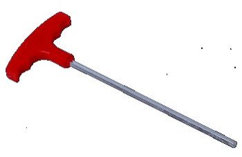 Allen Key With Plastic Handle 1/4″x9 “