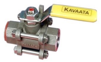 3 Piece Screwed End Ball Valve