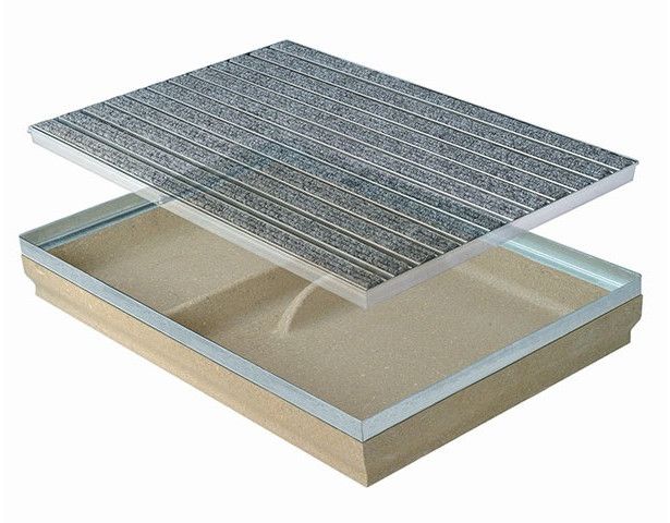 Polymer Concrete Foot Scraper Casings