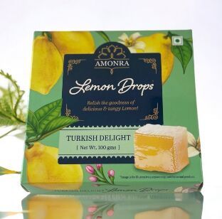 Lemon Almond Turkish Delight