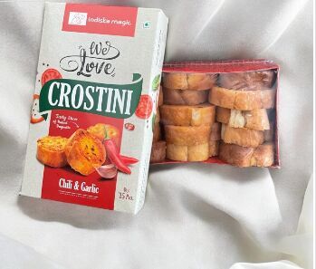 Chili 'n' Garlic Crostini