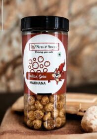 Crunchy Indian Spice Makhana, Color : Golden