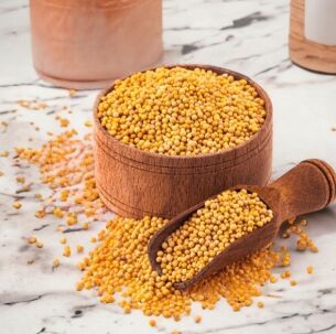 Yellow Mustard Seeds