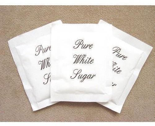 Natural Sugar Sachet, Color : White for Food, Bakery, Drinks, Sweets