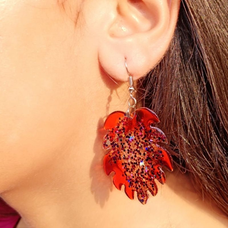 Stylish Resin Dangle Earrings