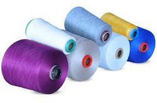 Polyester Melange Yarn, Packaging Type : Box