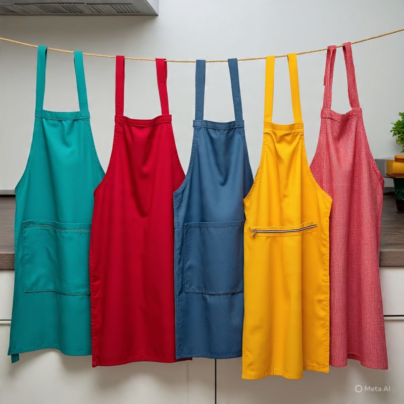 Colored Kitchen Apron