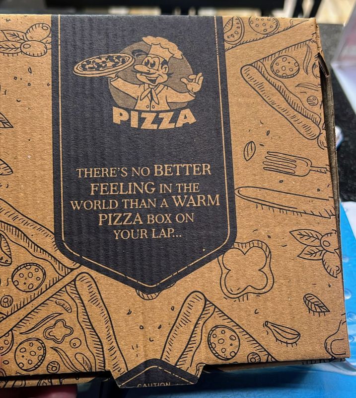Printed Pizza Boxes