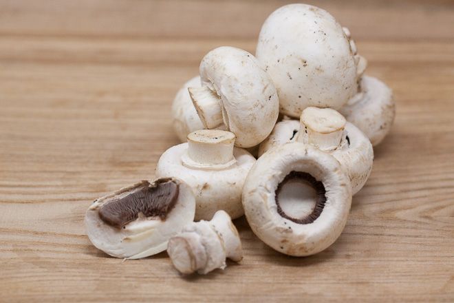 Fresh White Mushroom