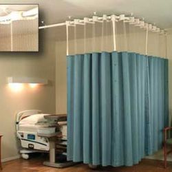 Hospital Curtains, Color : Blue 140X250cm