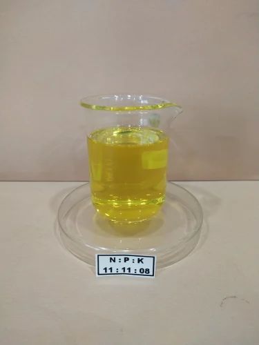 Yellow NPK 11 11 08 Liquid Fertilizer