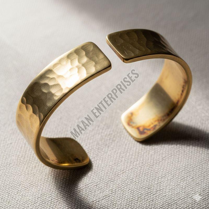 Adjustable Brass Cuff Bracelet