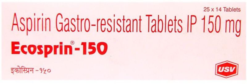 Ecosprin 150 Mg Tablets