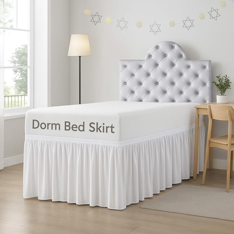 Dorm Room Bed Skirt