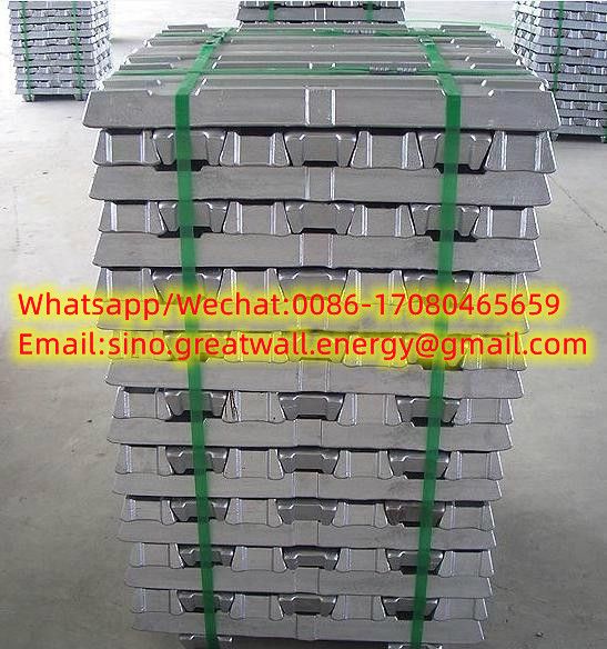 High Quality Lead Ingot/Lead Scrap Metal Ingot 99.99%with Low Price