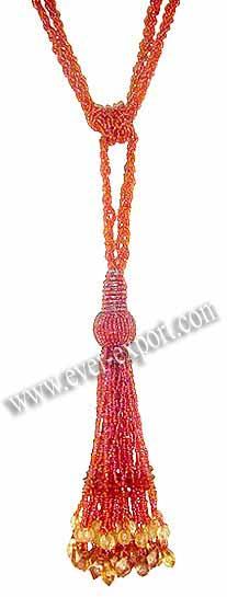 Bdt-167 Beaded Tiebacks