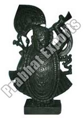 Black Marble Srinath Ji Statue
