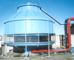 Electric Automatic Cooling Tower, Color : Blue
