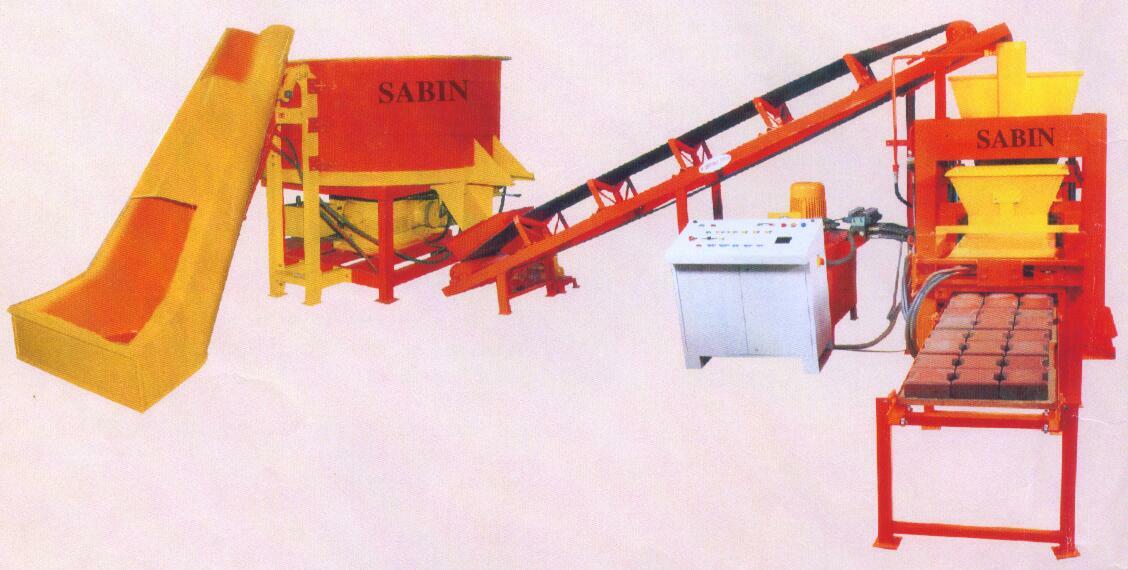 Fully Automatic Colour Paver Block Making Machine - Model No. S9