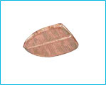 Copper Banana Leaf Plate