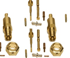 Brass screw machine