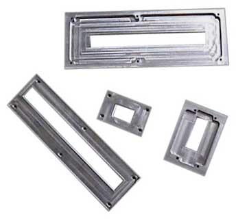 Coated Aluminium Aluminum Machined Components, for Machinery Use, Size : 0-10cm