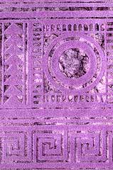 CFH-FLK-1058-L-PURPLE Flock Print Papers