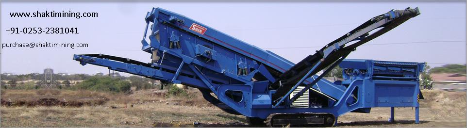 Track Mounted Screening Plant