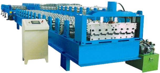 Colored Coated Steel Sheet Roof Rolling Machine