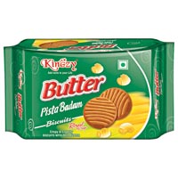Butter Pista Badam Biscuits