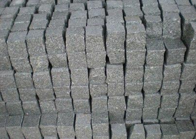 Black Granite Cobble Stone