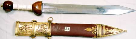 NHSW 017 Roman swords, Style : Antique