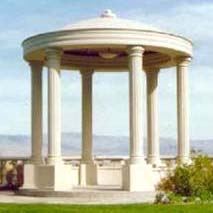 stone gazebo