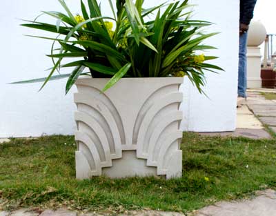Stone flower pots, Feature : Anitque
