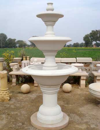 Stone Garden Fountain -03