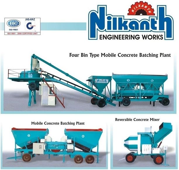 Concrete Batch Mixer - (model No : Ne-30)