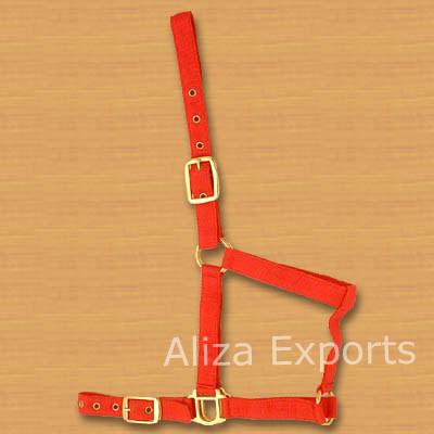 decorative Nylon Halter Adjustable padded Halter