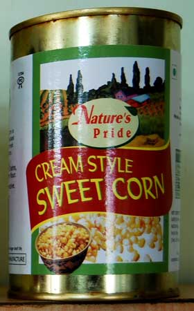 Cream Style Sweet Corn