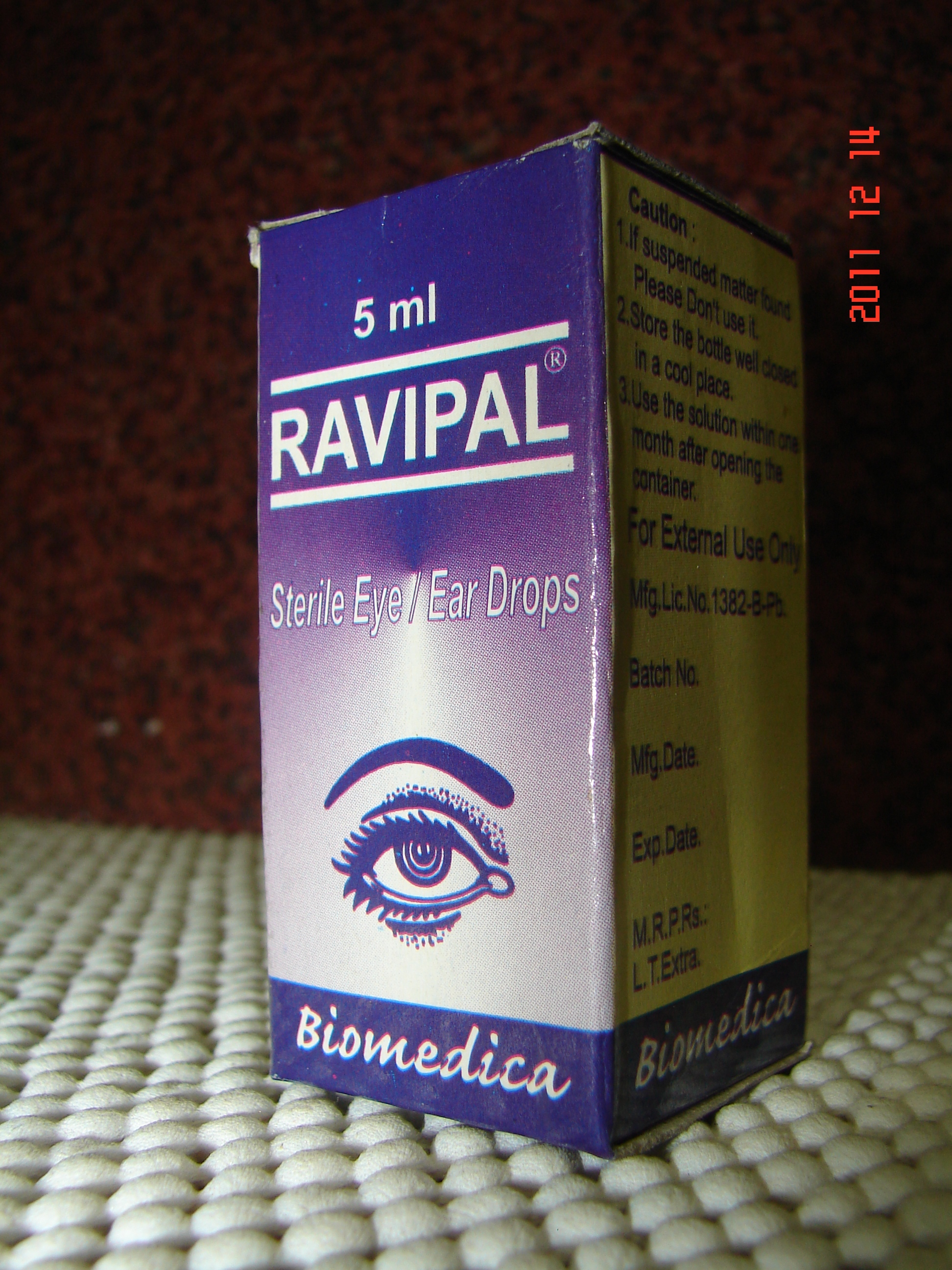 Dexamethasone Sodium & Chloromphenicol  Eye Drops