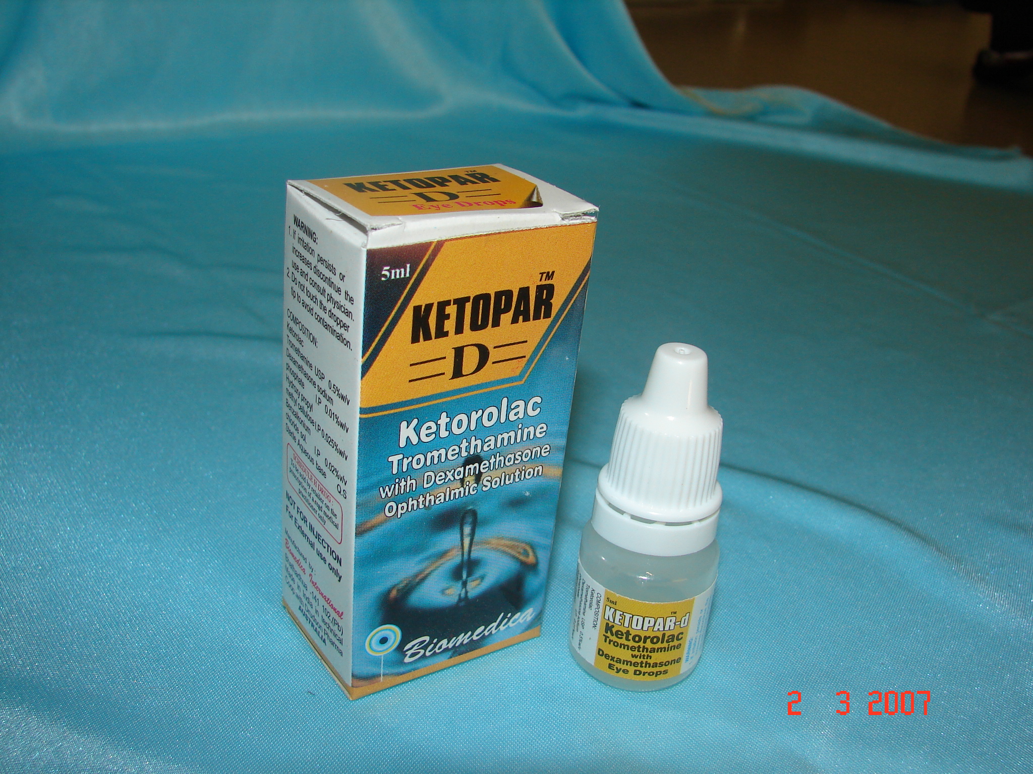 Ketoralac & Tromethamine  Eye Drops