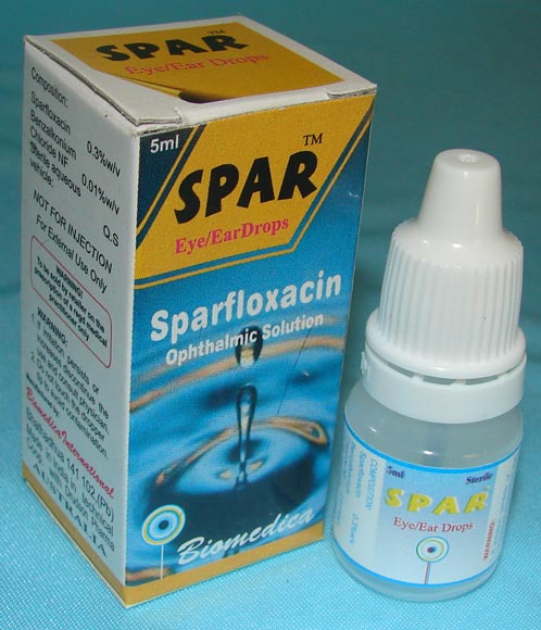 Sparfloxacin 0.3% Eye Drops