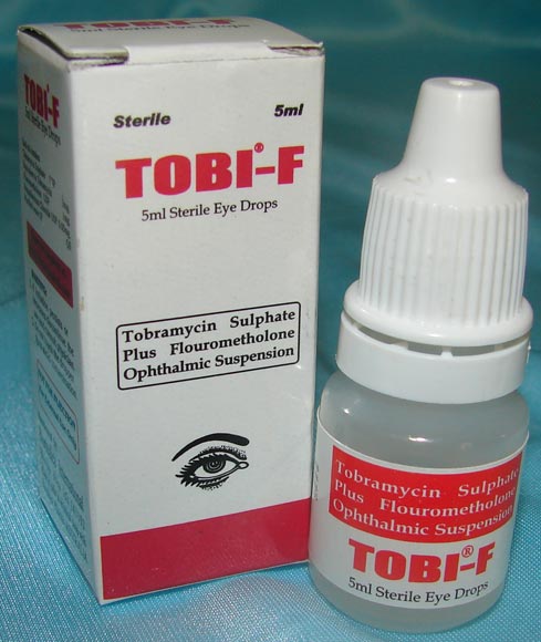 Tobramycin Fluorometholone Eye Drops