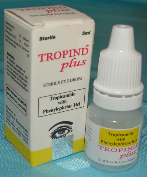 Tropicamide  Phenylepherine Eye Drops